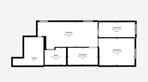 Foto 4 de Piso en venta en El Carmel, Barcelona