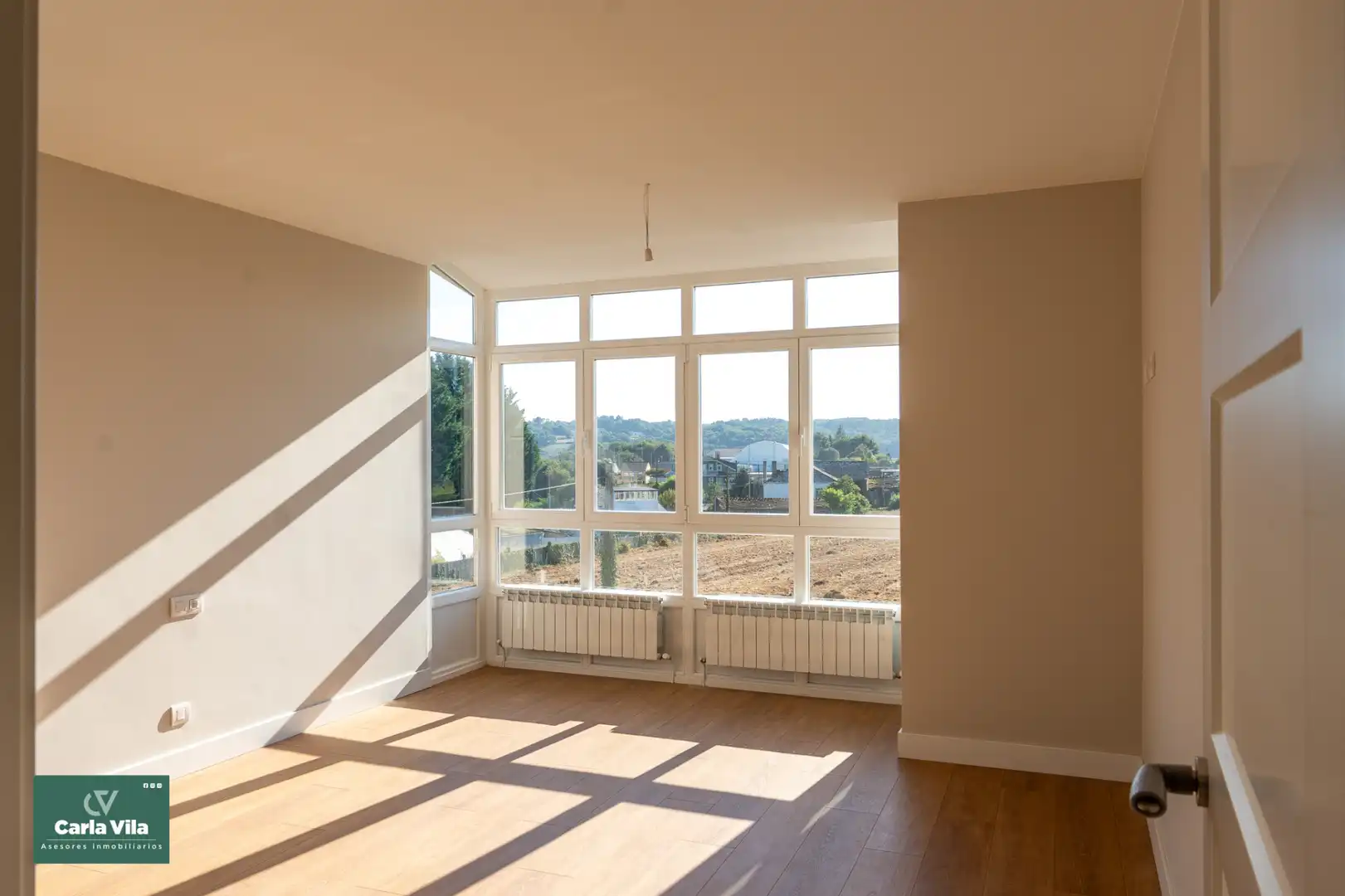 Bedroom of Houses for sale in Lugo  with Heating, Private garden and Parquet flooring