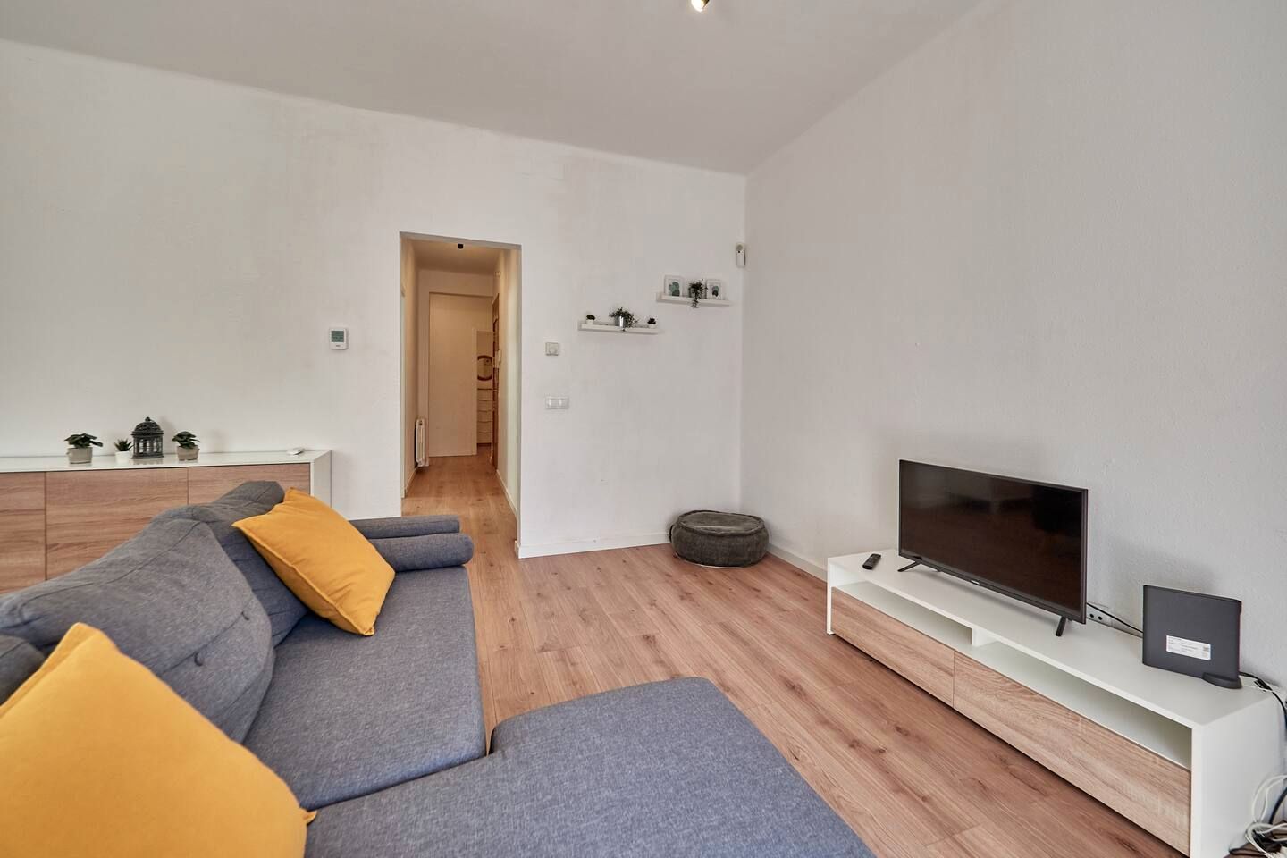 Living room of Flat to rent in  Lleida Capital  with Air Conditioner, Heating and Furnished