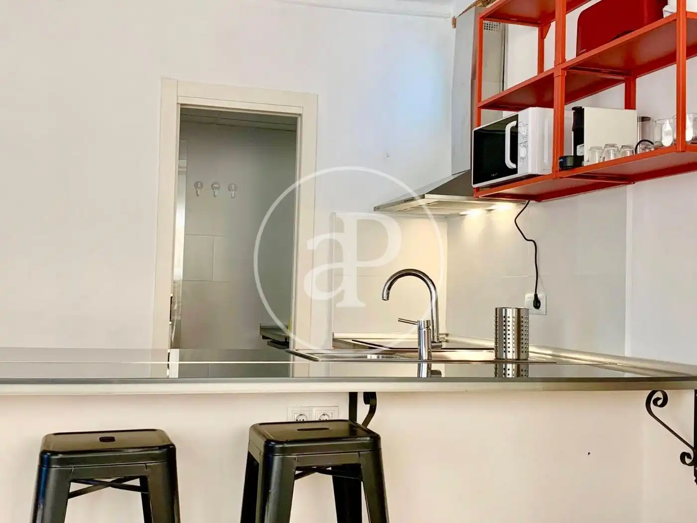 Kitchen of Lofts for sale in Valencia  with Air Conditioner, Heating and Furnished