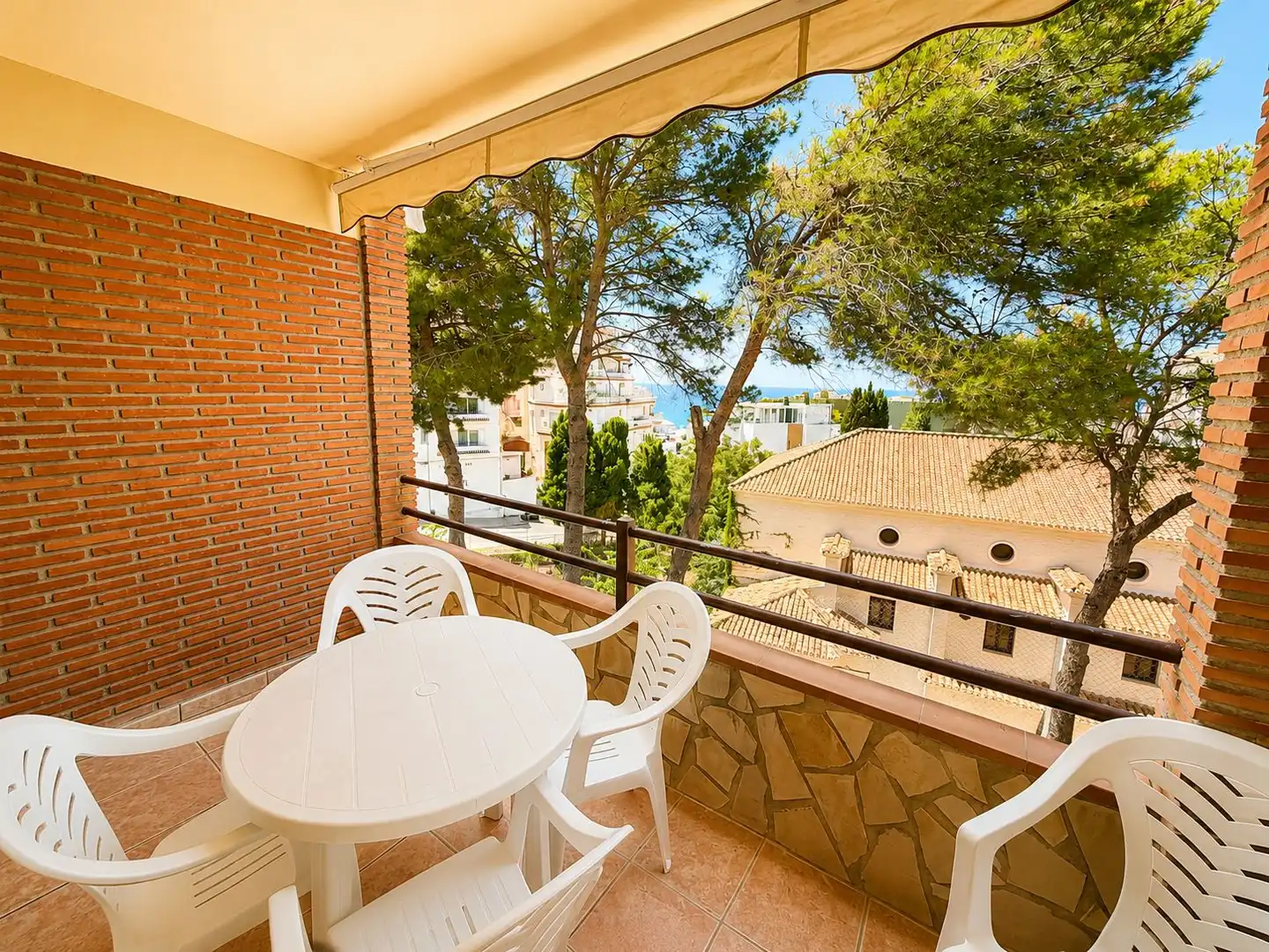 Terrasse von Wohnung zur Miete in Almuñécar mit Möbliert und Balkon