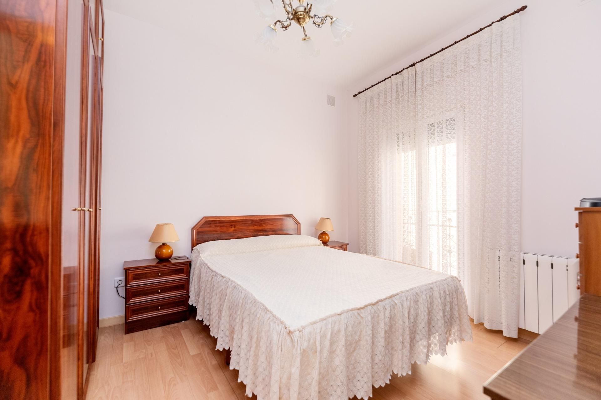 Bedroom of Flat for sale in  Madrid Capital  with Heating and Balcony