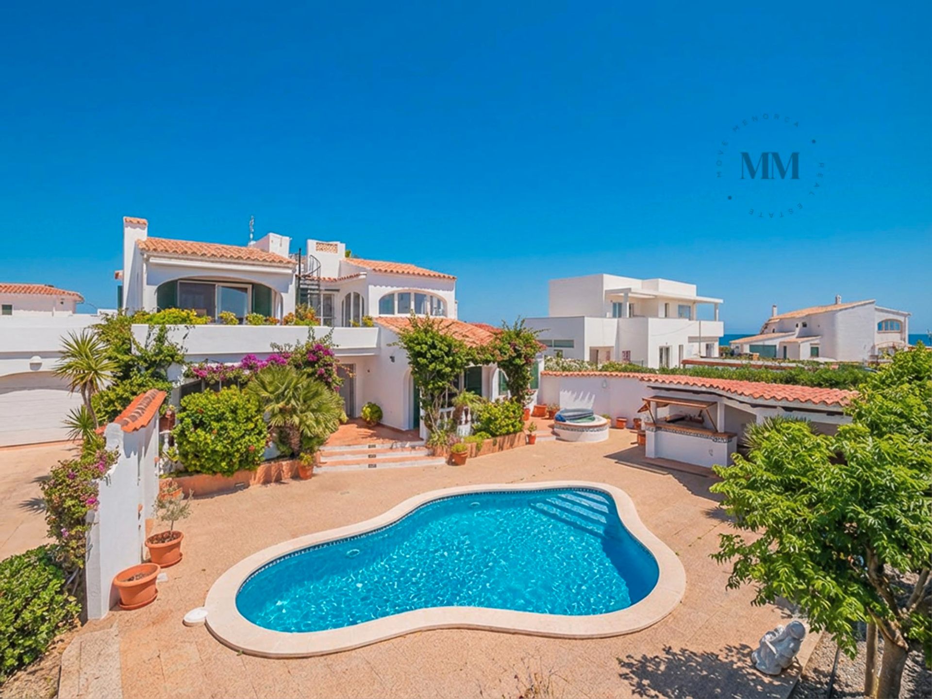 Garden of House or chalet for sale in Sant Lluís  with Air Conditioner, Heating and Private garden