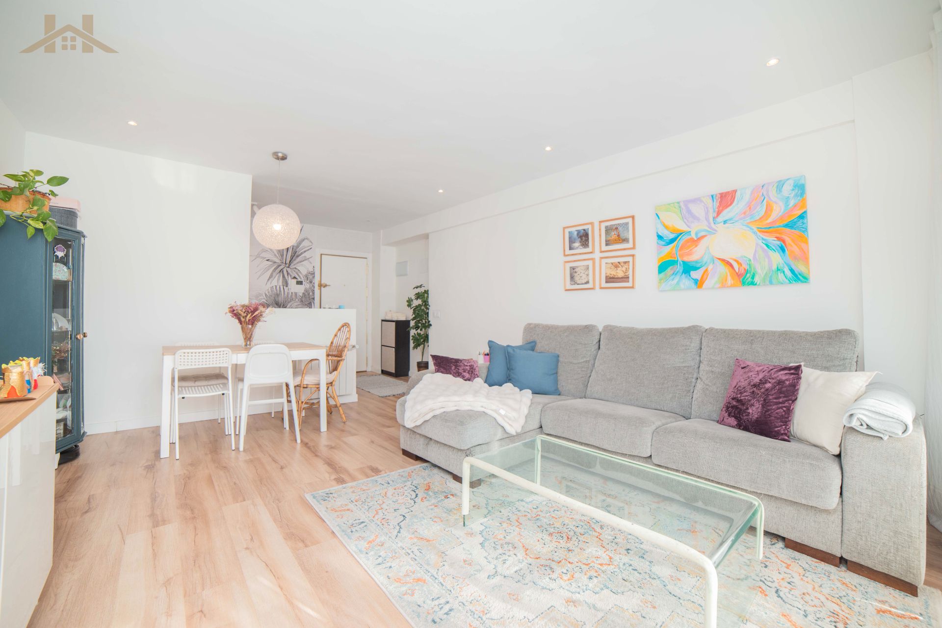 Living room of Flat for sale in Leganés  with Terrace and Storage room