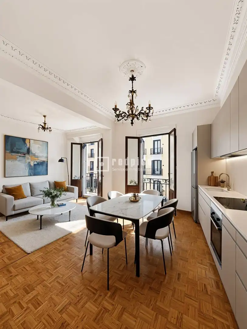 Habitación de Piso en venta en Madrid con Parquet, Terraza y Alarma