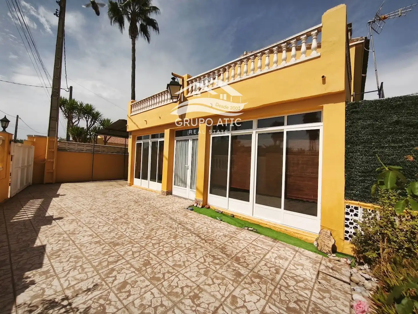 Vista exterior de Casa o chalet en venta en Burriana / Borriana con Aire acondicionado, Calefacción y Jardín privado