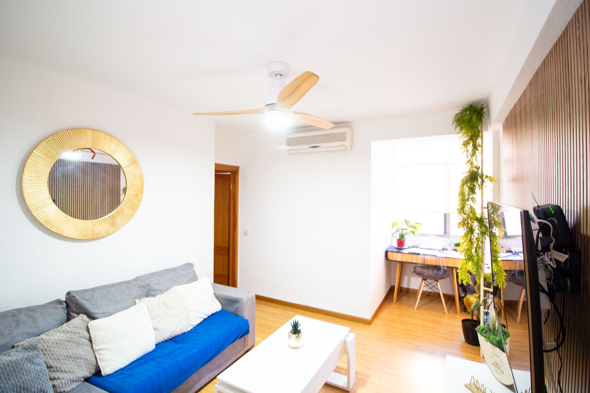 Living room of Flat to rent in Leganés  with Heating, Furnished and Oven