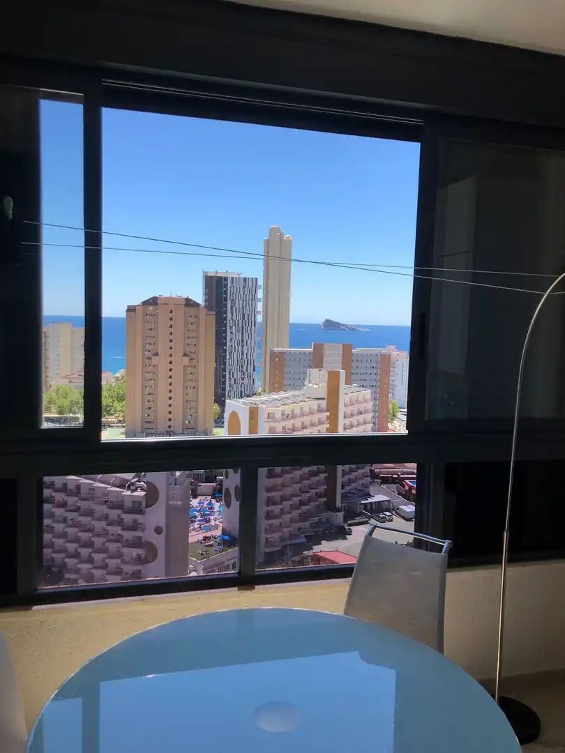 Vista exterior de Apartamento en venta en Benidorm con Aire acondicionado, Calefacción y Terraza