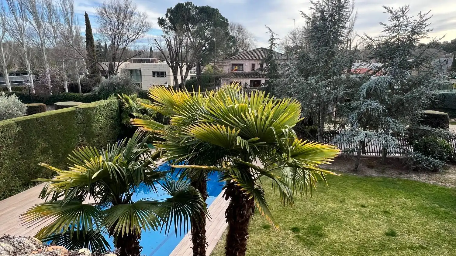 Jardí de Casa o xalet en venda en Villanueva de la Cañada amb Aire condicionat, Calefacció i Terrassa