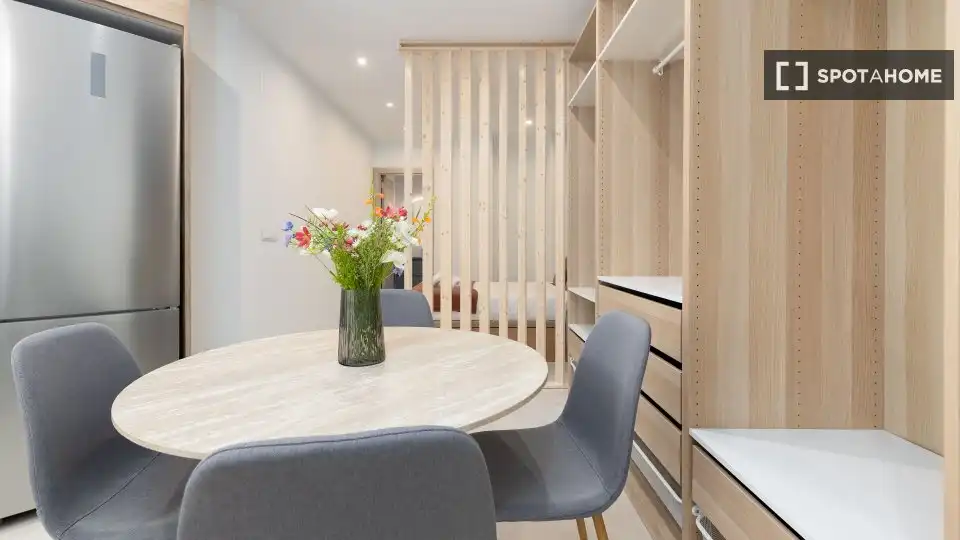 Estudio para compartir en Valencia con Aire acondicionado, Terraza y Amueblado