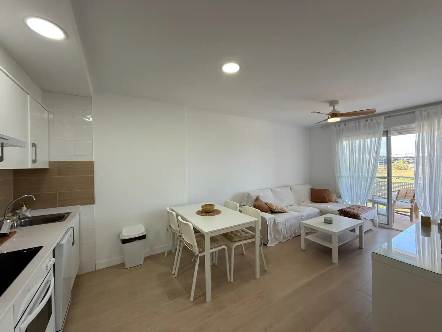 Sala d'estar de Apartament de lloguer en Almenara amb Aire condicionat, Calefacció i Terrassa