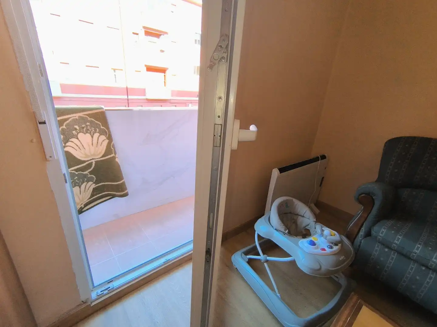 Balcony of Flat for sale in Venta de Baños  with Heating, Terrace and Furnished