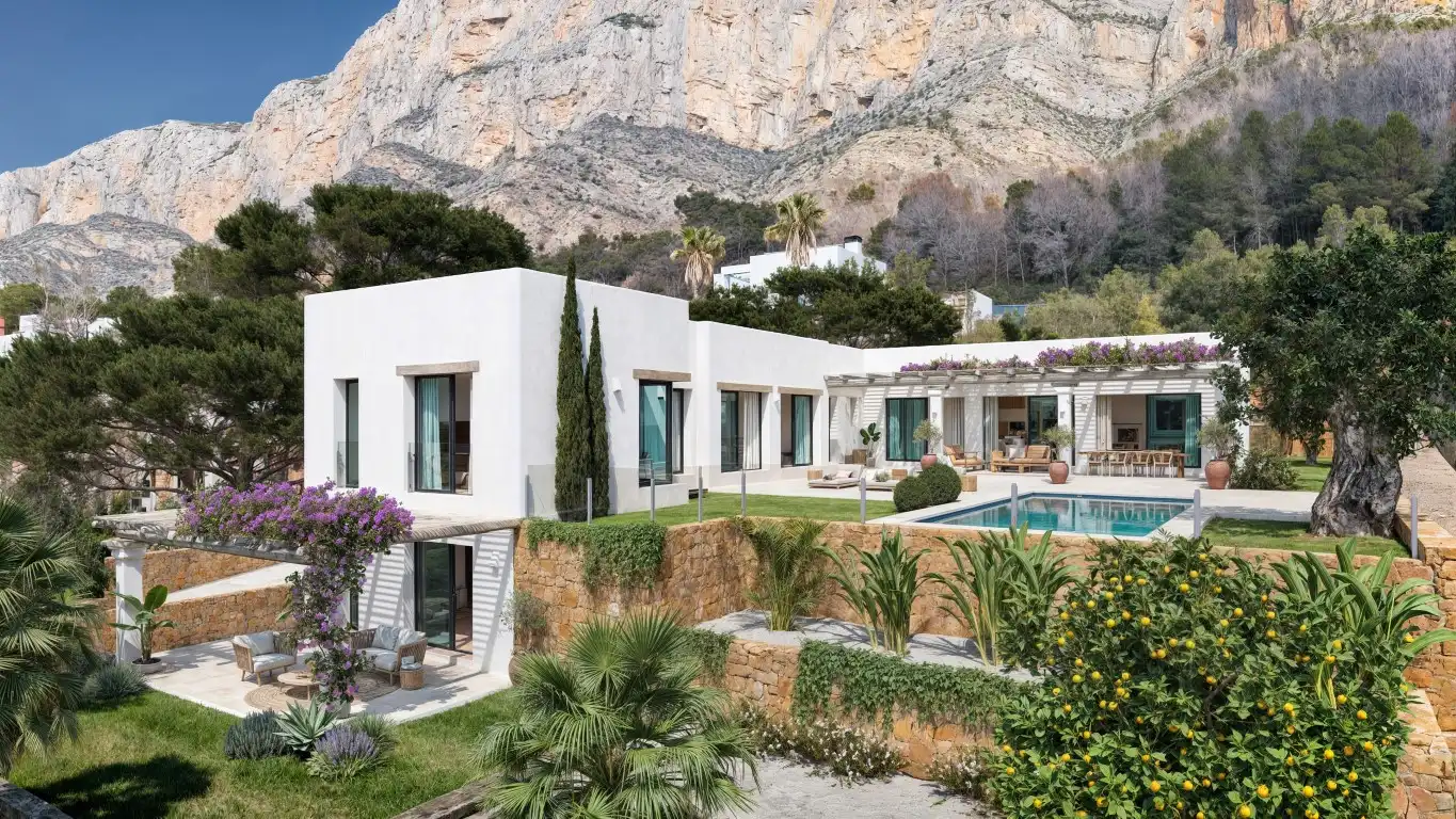 Vista exterior de Casa o xalet en venda en Jávea / Xàbia amb Aire condicionat, Calefacció i Terrassa