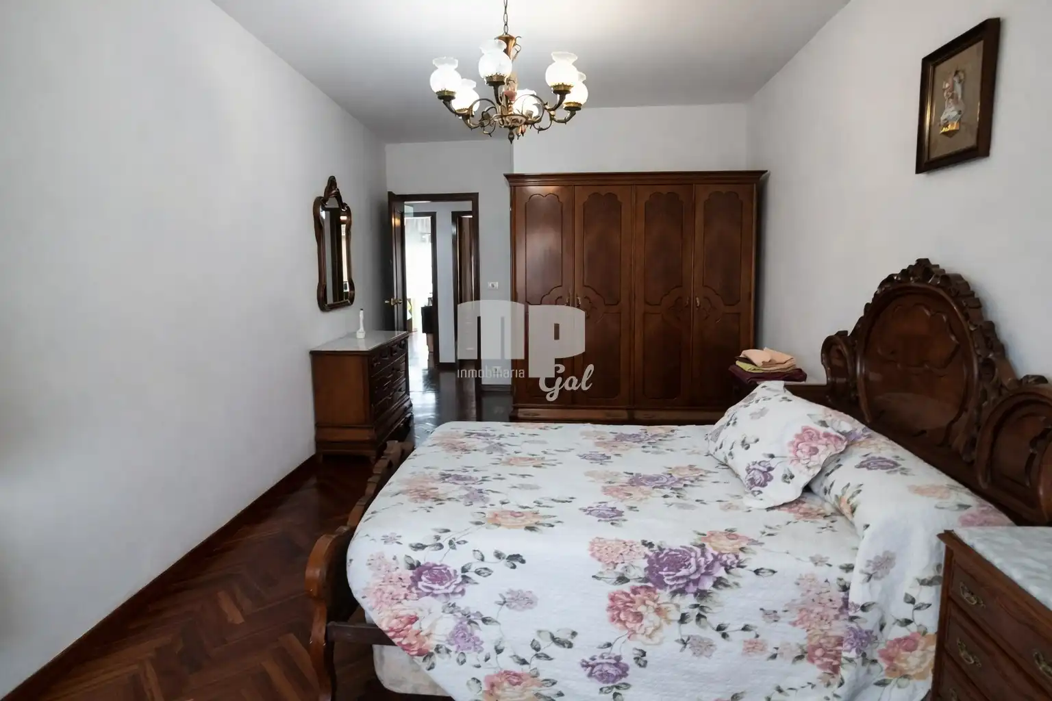 Bedroom of Flat for sale in Fornelos de Montes  with Heating, Terrace and Balcony