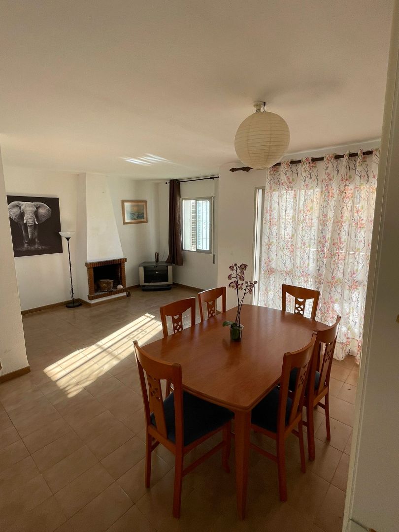 Dining room of Single-family semi-detached for sale in Rincón de la Victoria  with Air Conditioner, Terrace and Storage room