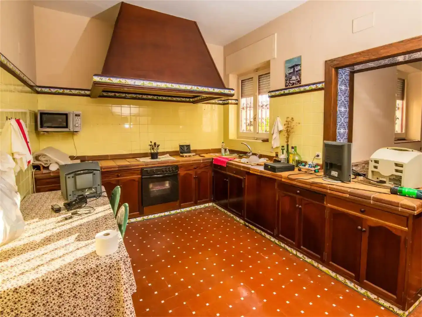 Cocina de Casa o chalet en venta en Sanlúcar de Barrameda con Aire acondicionado, Jardín privado y Trastero