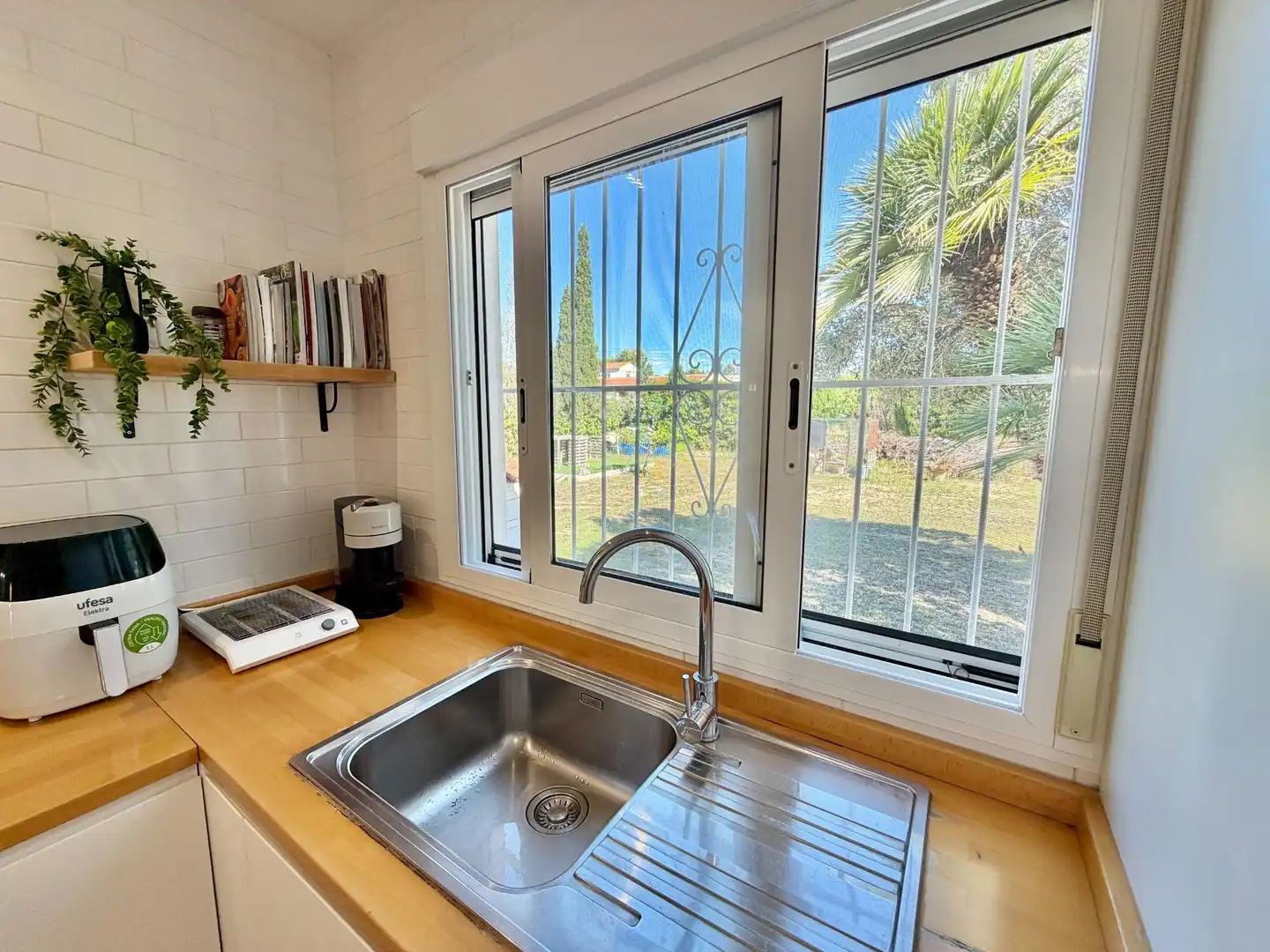 Cocina de Casa o chalet en venta en Elche / Elx con Aire acondicionado, Jardín privado y Terraza