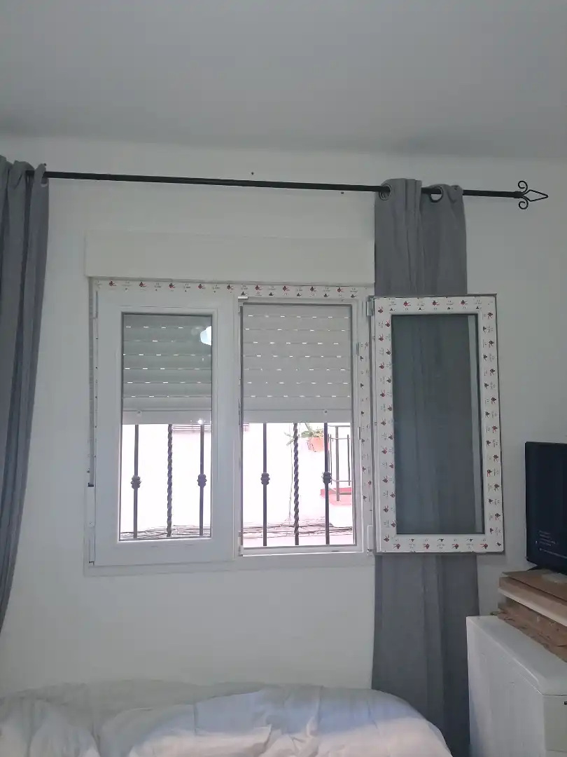 Bedroom of Flat for sale in San Juan de Aznalfarache  with Air Conditioner, Parquet flooring and Balcony