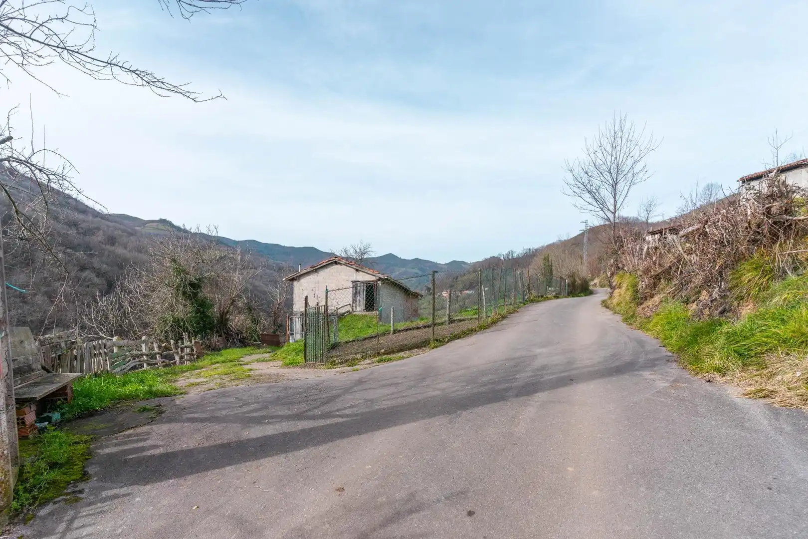 Vista exterior de Casa o xalet en venda en Laviana amb Jardí privat