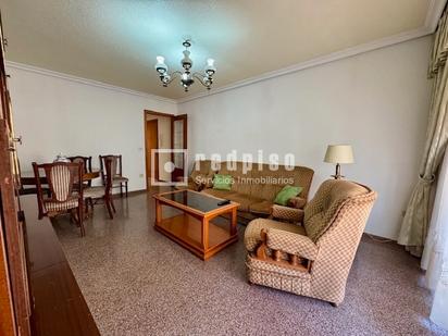 Living room of Flat for sale in Alicante / Alacant  with Terrace and Furnished