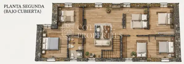 Casa rustica con giardino in vendita a Diseminat Afores, imagen 55