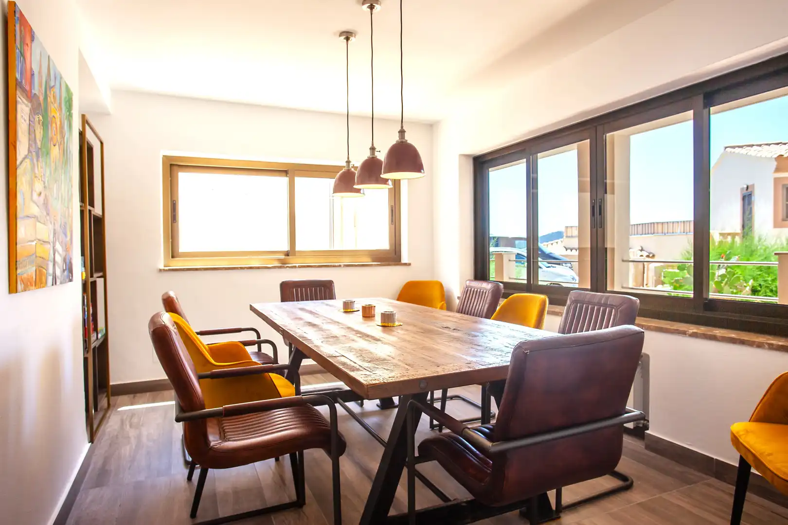 Comedor de Finca rústica en venta en Capdepera con Aire acondicionado, Calefacción y Terraza