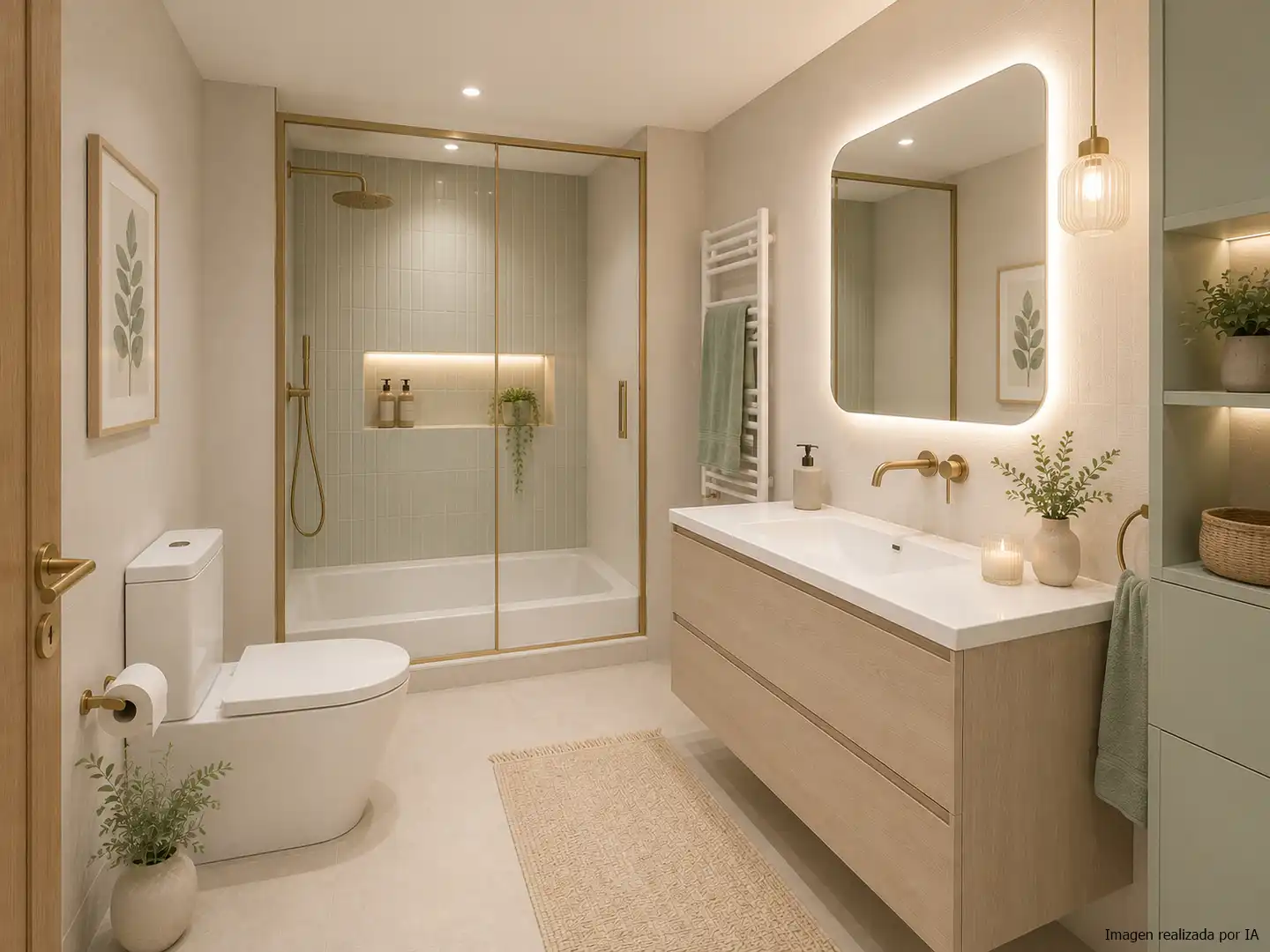 Baño de Piso en venta en Leganés con Calefacción y Balcón