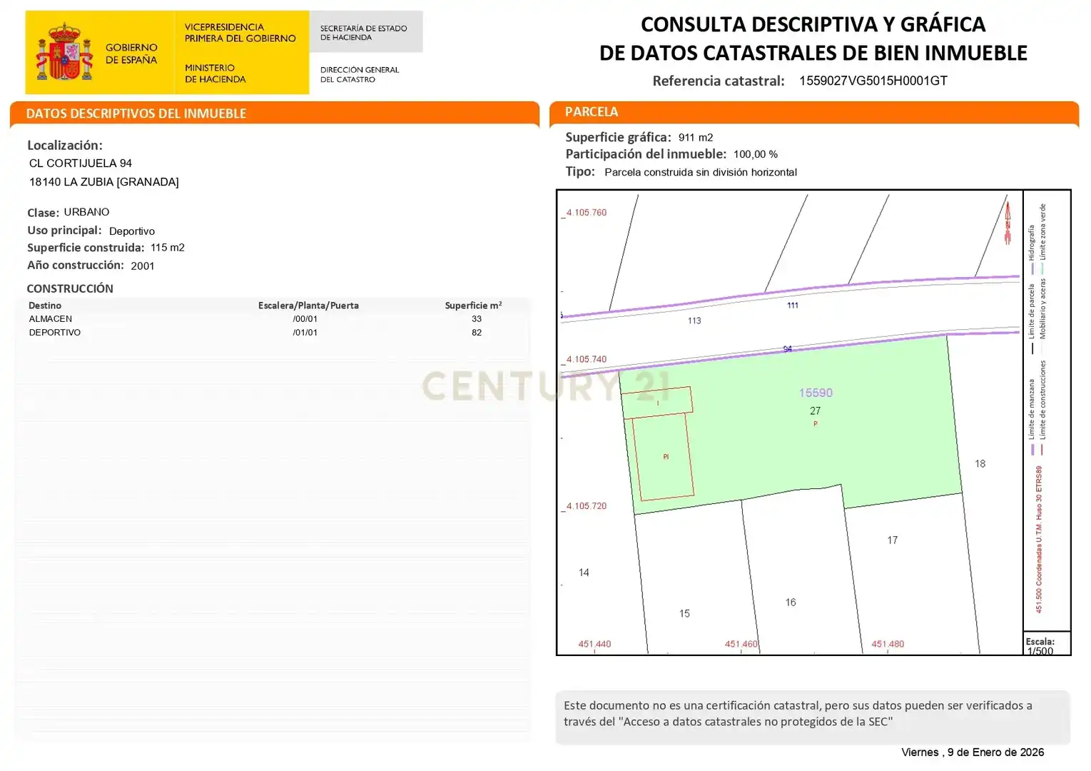 Casa o chalet en venta en La Zubia con Piscina