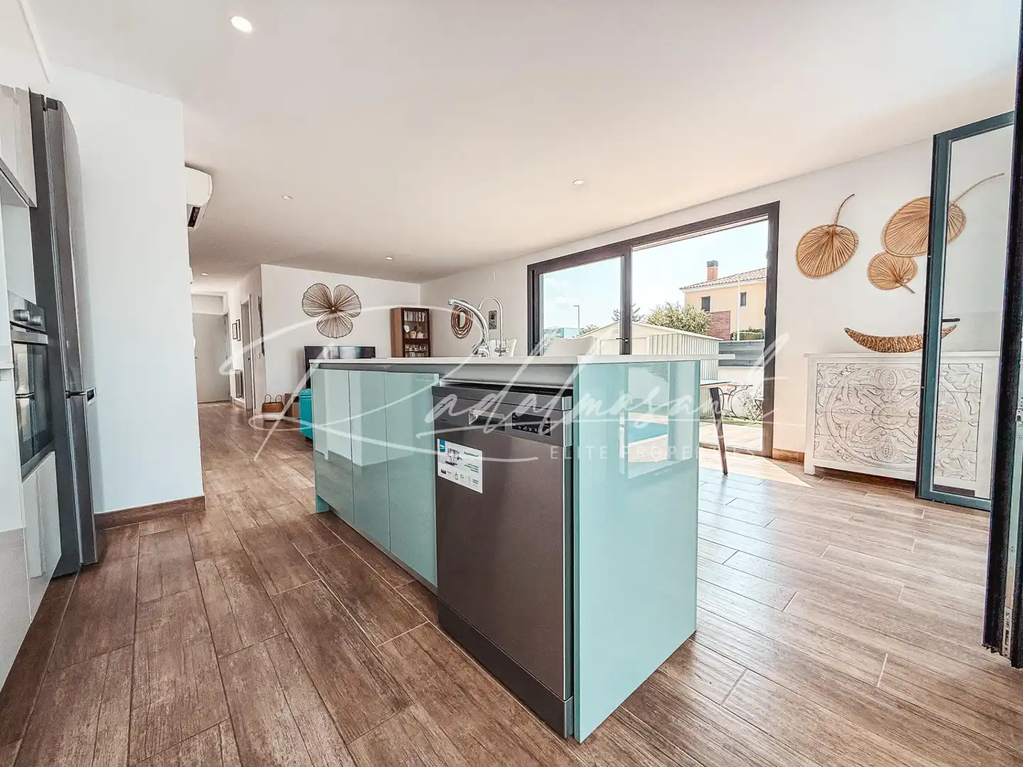 Cocina de Casa adosada en venta en Cambrils con Calefacción, Jardín privado y Terraza