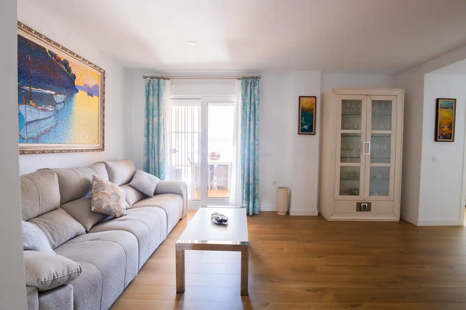 Living room of Flat for sale in Sanlúcar de Barrameda  with Private garden, Terrace and Storage room