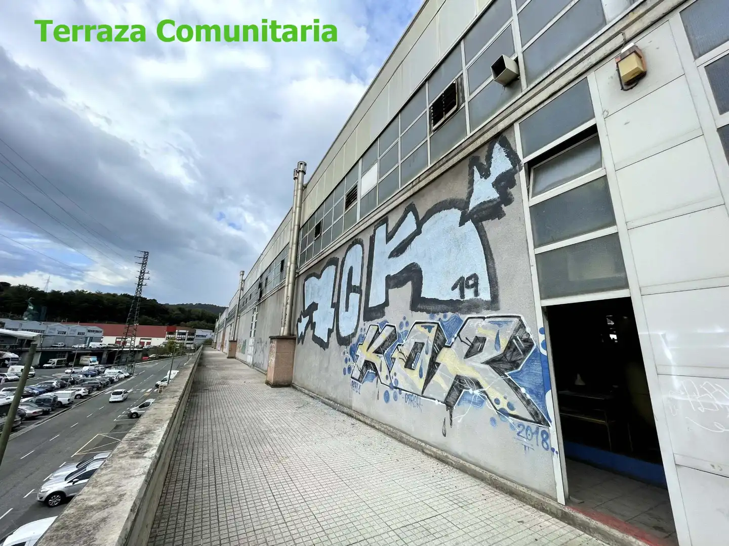 Exterior view of Industrial buildings for sale in Irun 