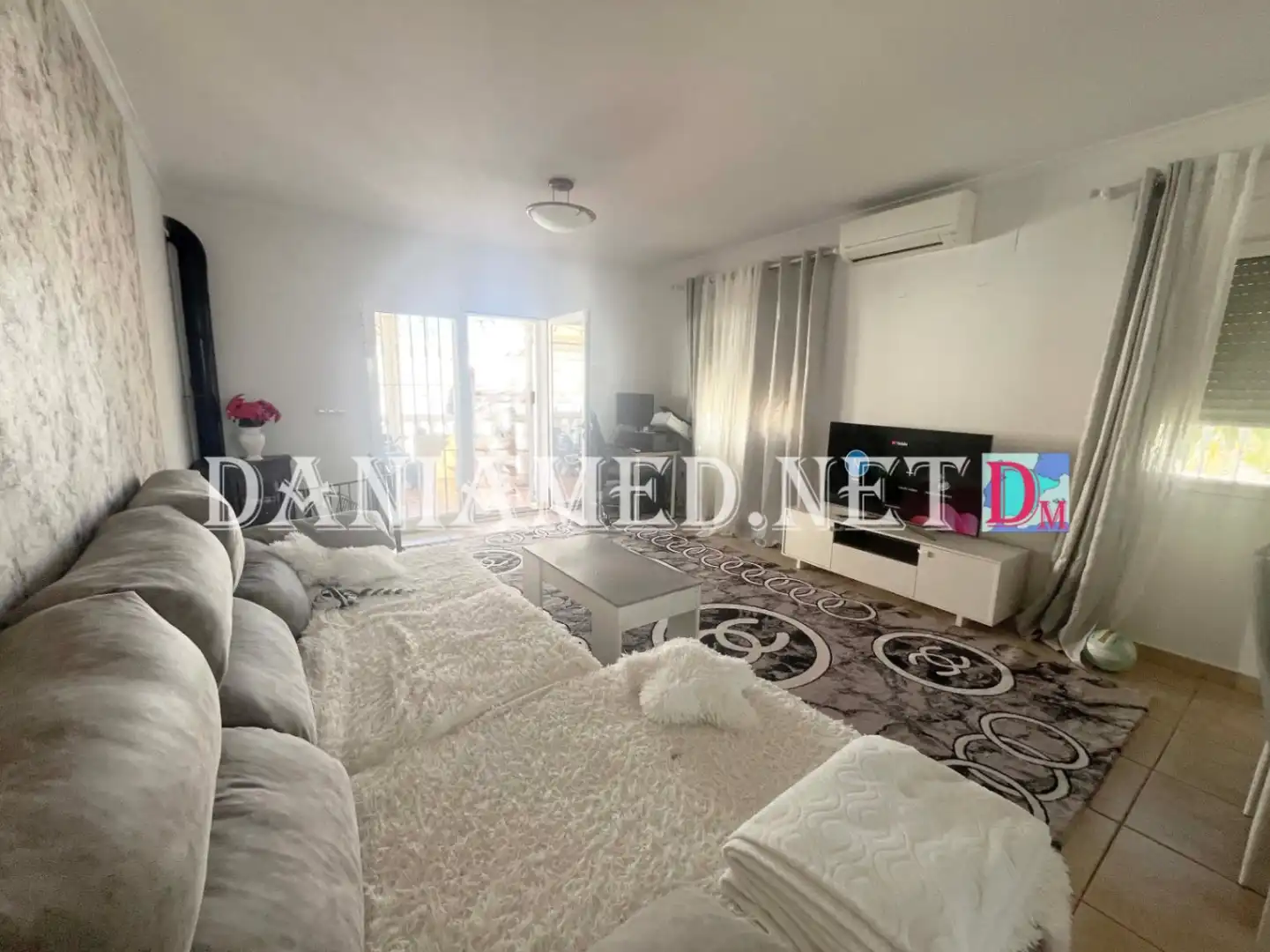 Sala d'estar de Apartament en venda en Els Poblets amb Aire condicionat, Calefacció i Terrassa