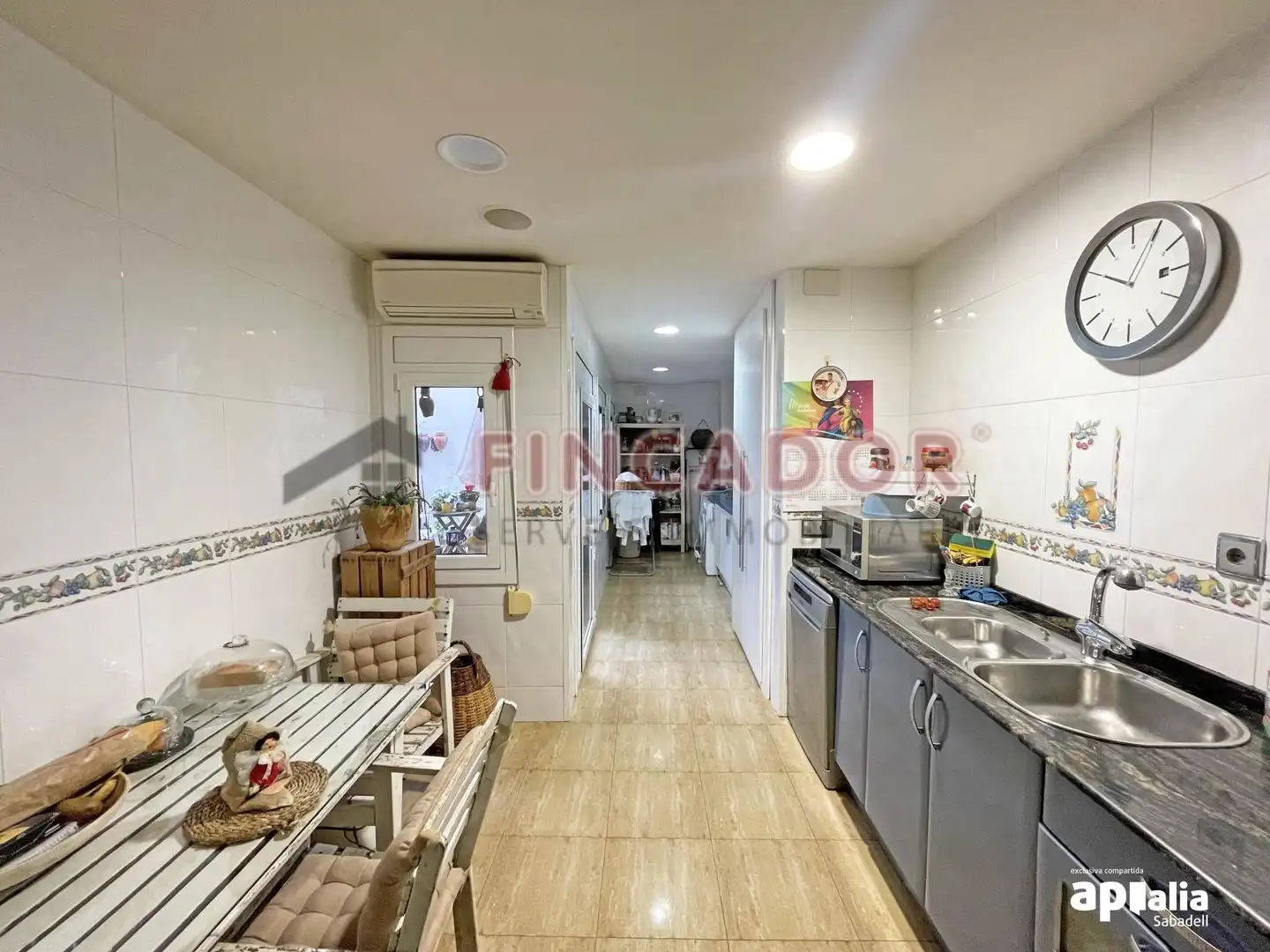 Kitchen of Detached homes for sale in Sabadell  with Air Conditioner, Heating and Parquet flooring