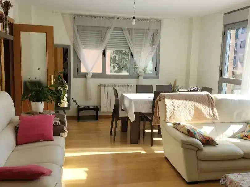 Sala d'estar de Pis en venda en Ávila Capital amb Balcó