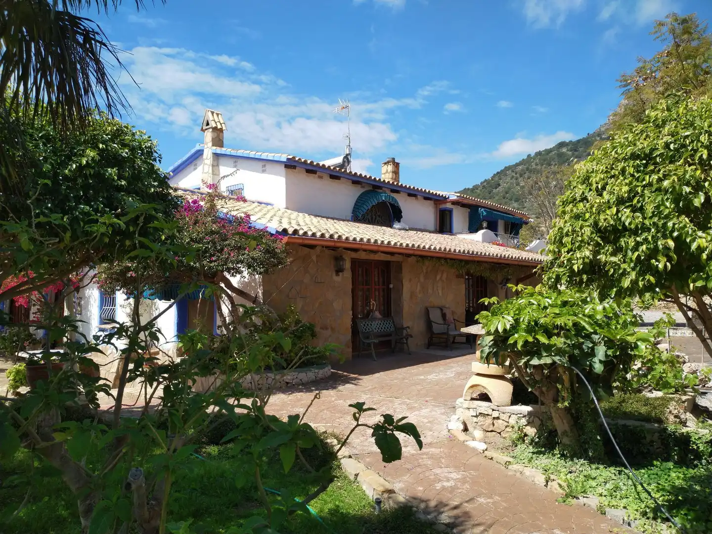 Jardí de Casa o xalet en venda en Calpe / Calp amb Aire condicionat, Jardí privat i Piscina