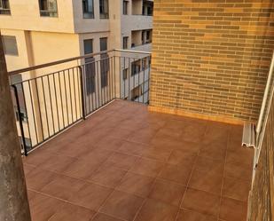 Balcony of Attic to rent in  Murcia Capital  with Air Conditioner, Heating and Terrace