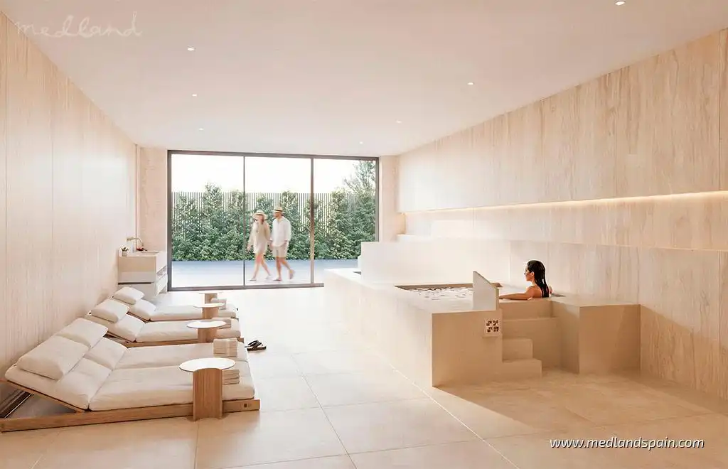 Sala de estar de Apartamento en venta en La Nucia con Aire acondicionado, Calefacción y Terraza