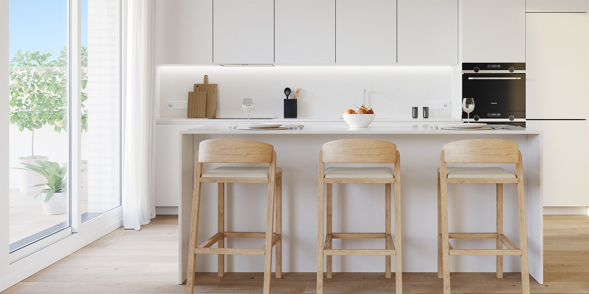 Cuina de Apartament en venda en Marbella amb Aire condicionat, Terrassa i Traster