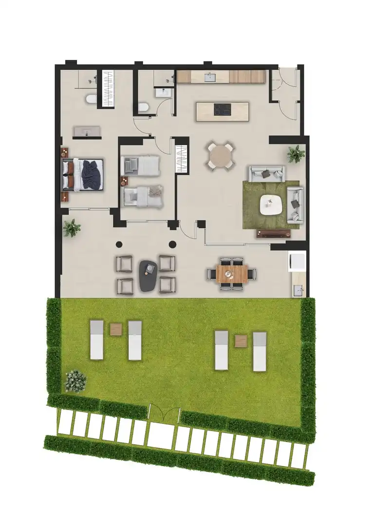 Apartament en venda en Pedreguer amb Calefacció, Jardí privat i Terrassa