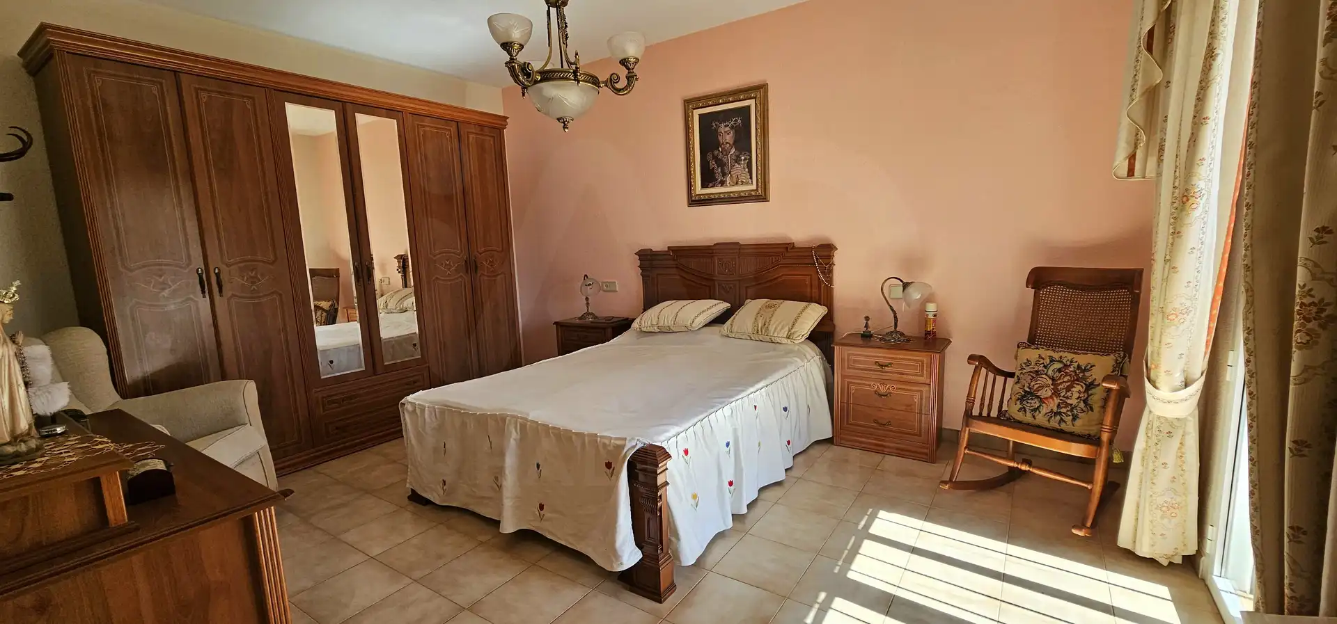 Bedroom of Houses for sale in Roquetas de Mar  with Air Conditioner, Heating and Terrace