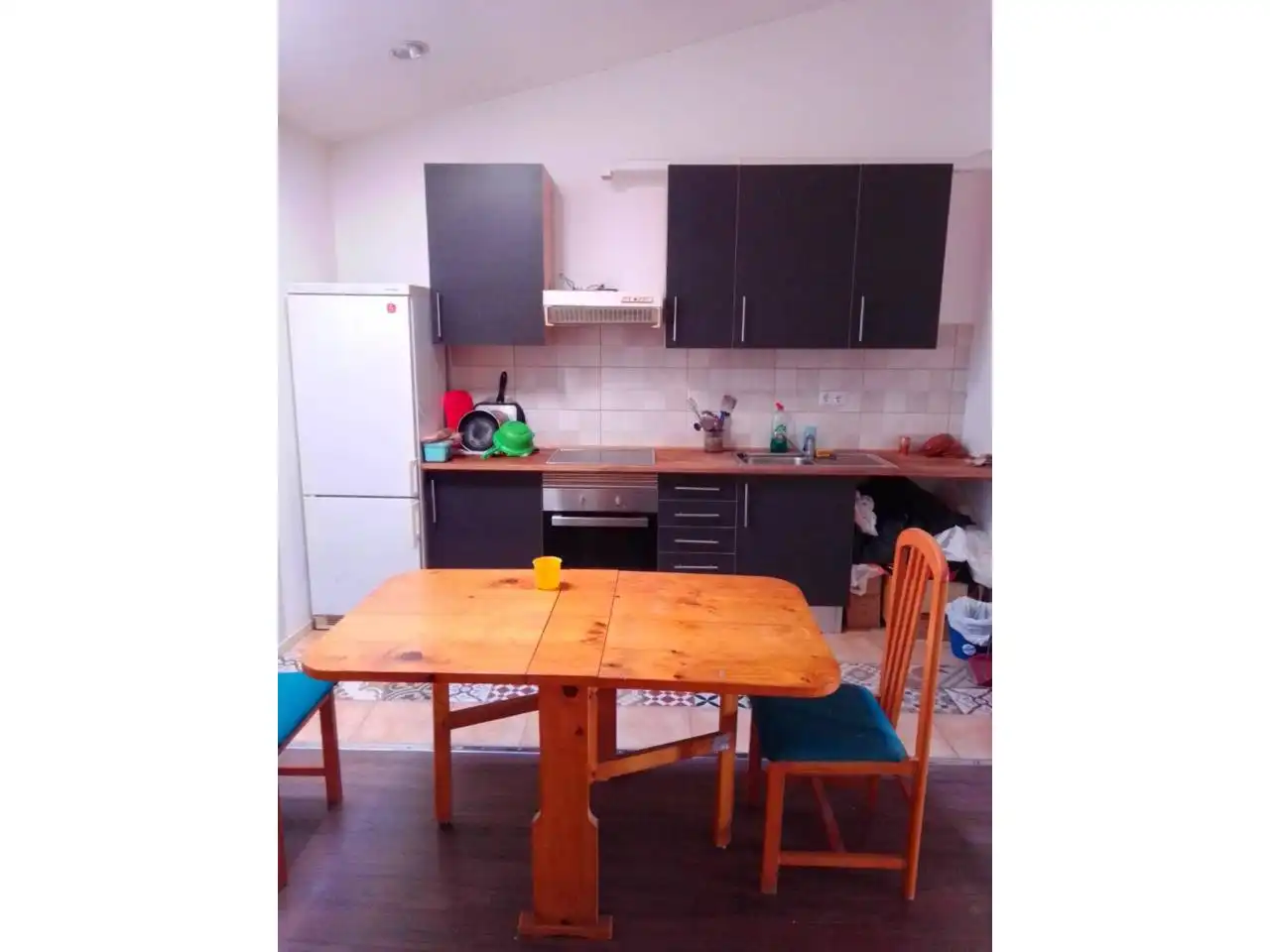 Kitchen of Flat for sale in Manresa  with Heating, Parquet flooring and Balcony