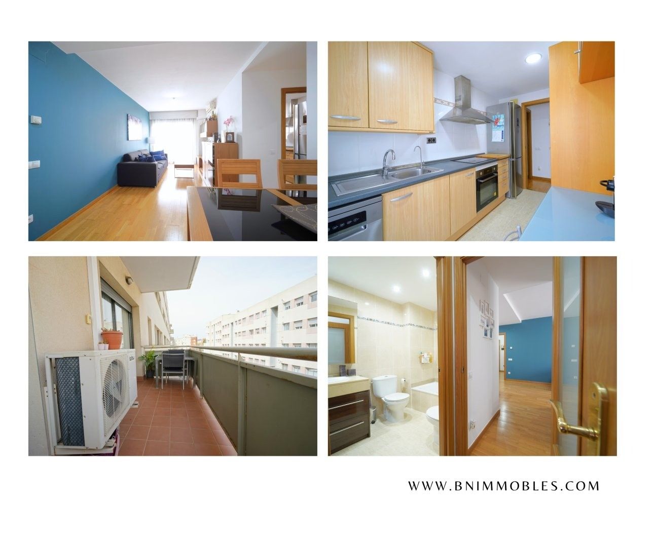 Exterior view of Flat for sale in Terrassa  with Air Conditioner and Heating