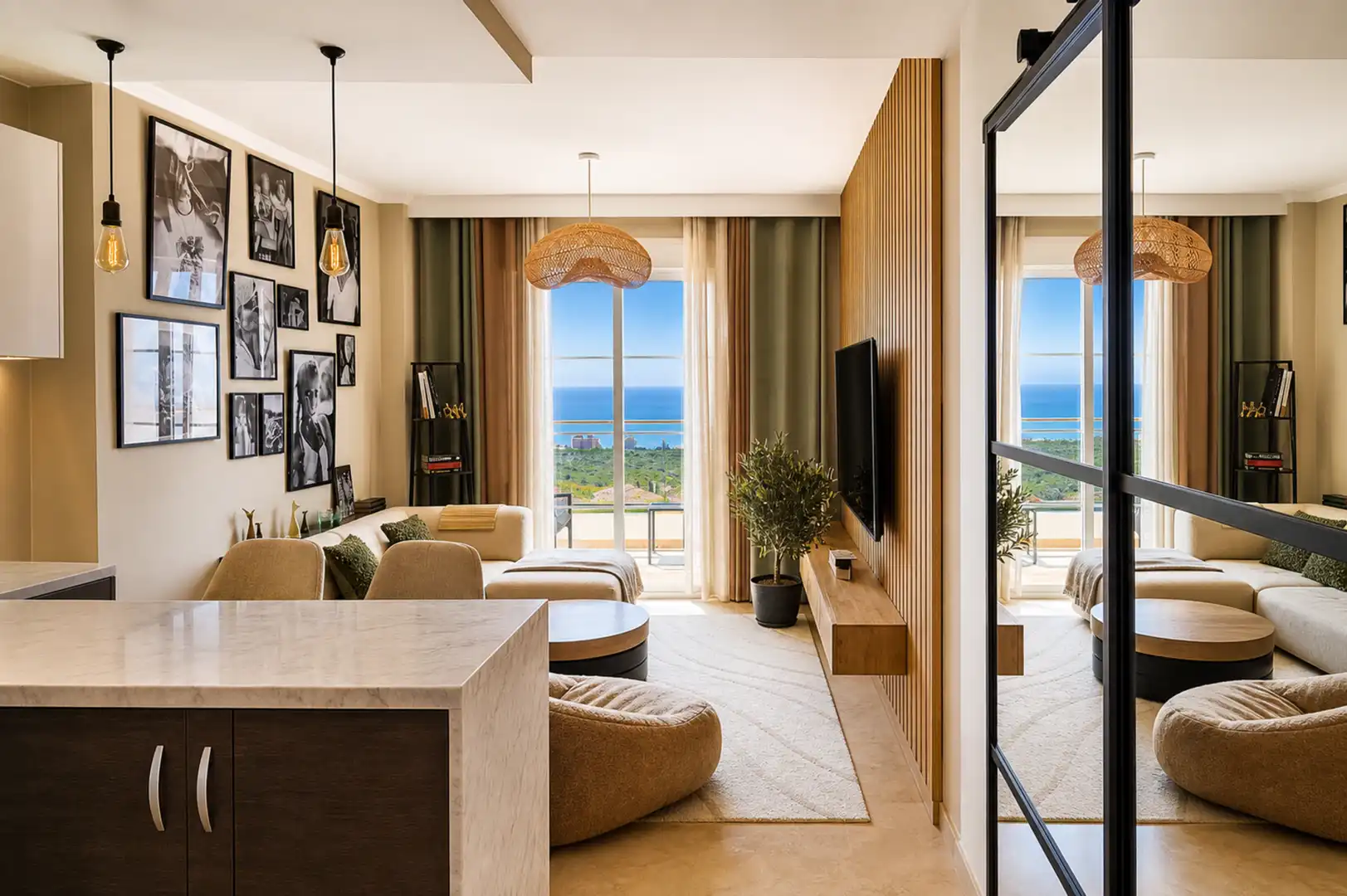 Living room of Apartments for sale in Manilva  with Air Conditioner, Terrace and Storage room