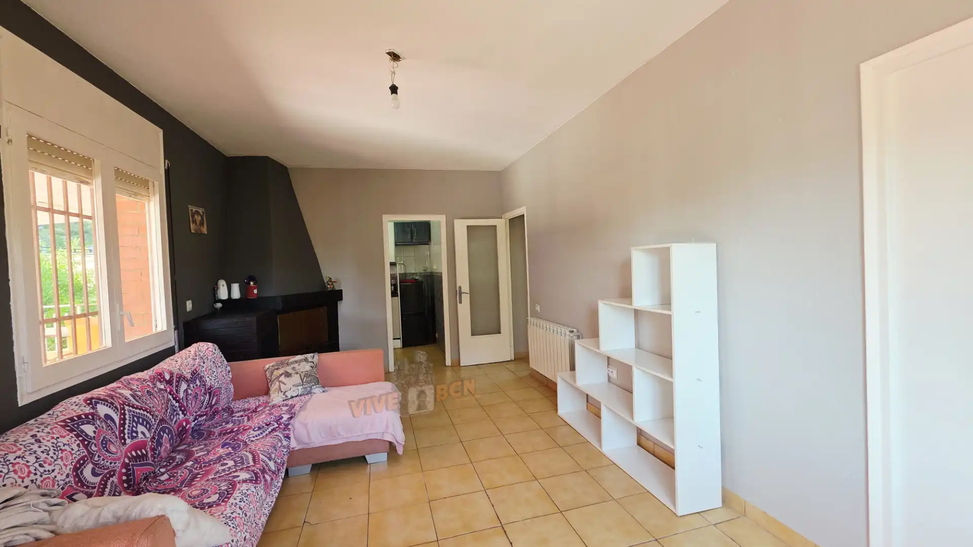 Sala d'estar de Casa o xalet en venda en Olesa de Bonesvalls amb Calefacció, Jardí privat i Terrassa