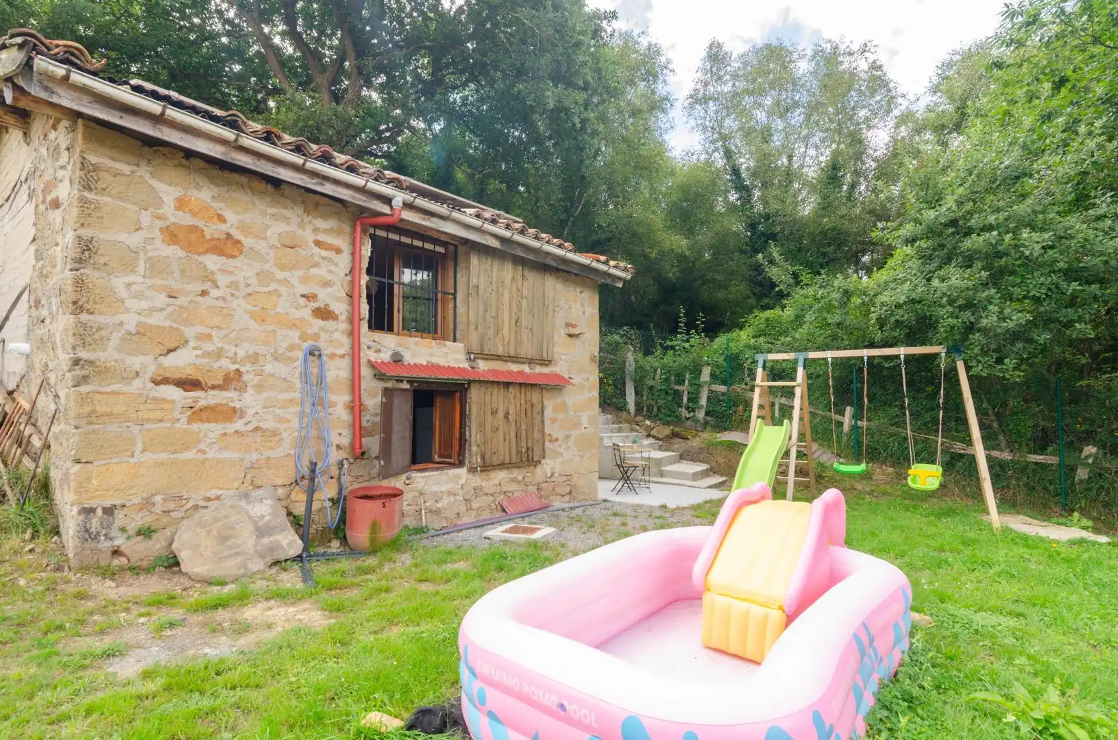 Garden of Houses for sale in Mieres (Asturias)  with Furnished