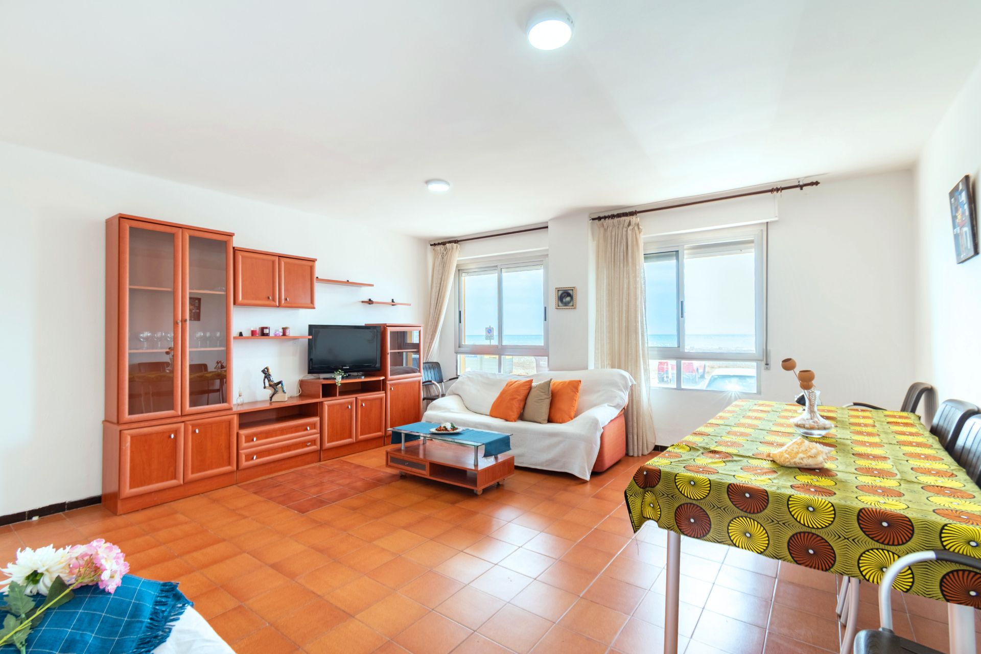 Sala de estar de Piso en venta en Burriana / Borriana con Trastero, Horno y Lavadora