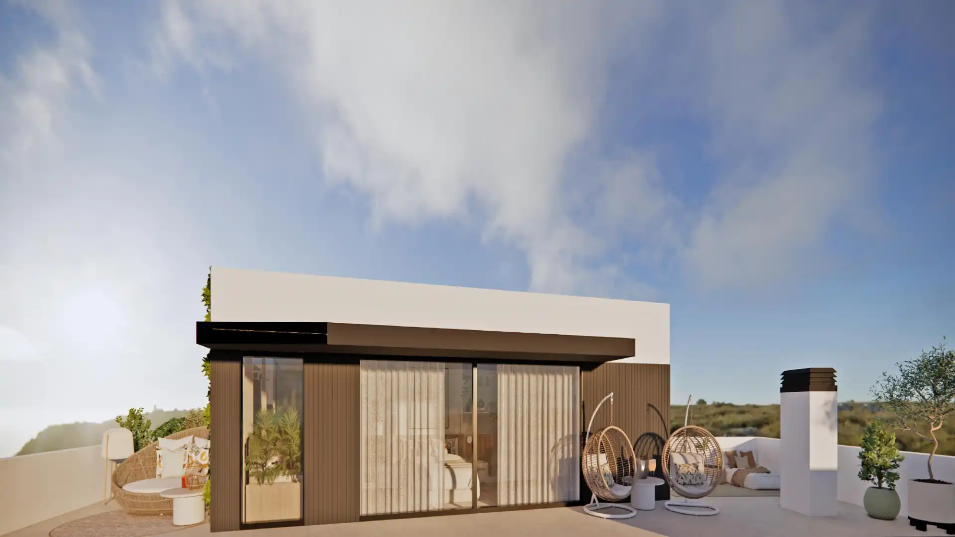 Chalet con terraza en venta en Pinos de Alhaurín - Periferia, imagen 5
