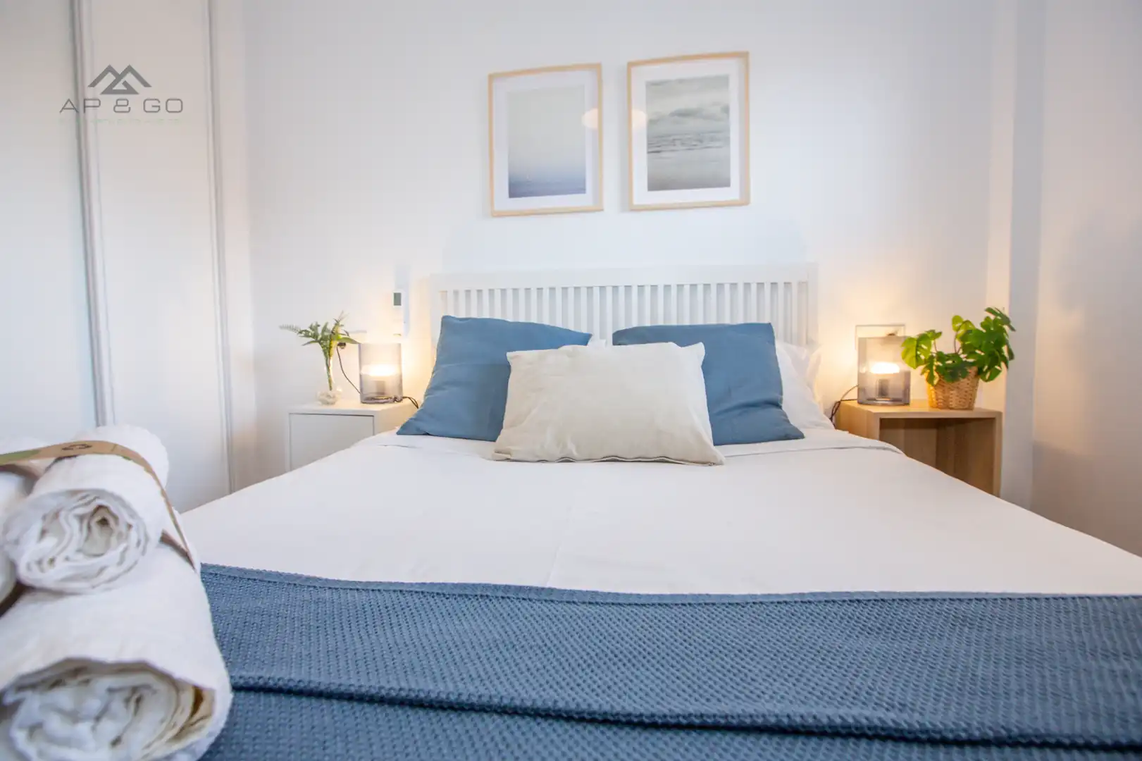 Schlafzimmer von Dachboden zur Miete in Almuñécar mit Klimaanlage, Terrasse und Möbliert