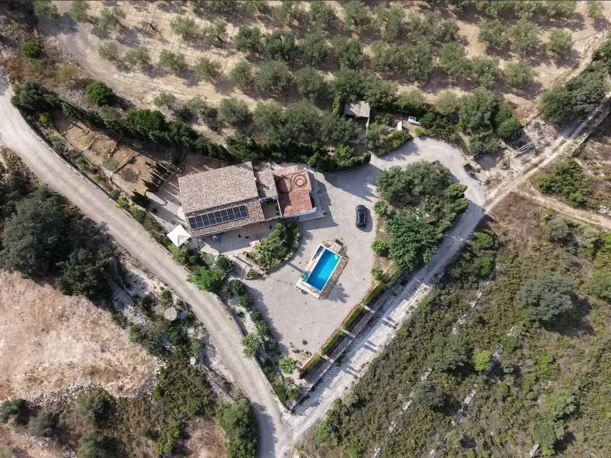 Außenansicht von Country house zum Verkauf in San Jorge / Sant Jordi mit Klimaanlage und Schwimmbad