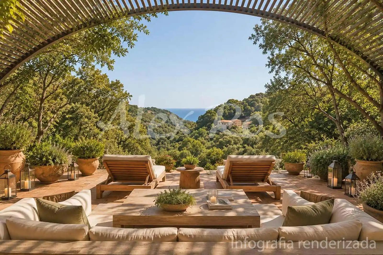 Terraza de Casa o chalet en venta en Begur con Piscina